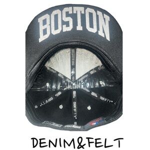 New Era Black/White Boston Red Sox 59FIFTY Trucker Fitted Cap/Hat | NEW!!🧢